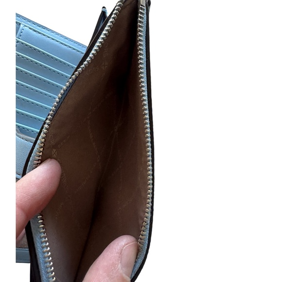 Michael Kors Silver Wristlet with Logo - Picture 9 of 15